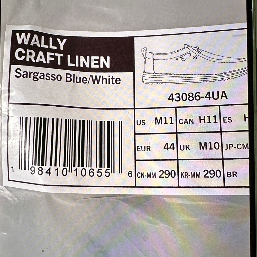 Wally Craft Linen Hey Dude shoes - Picture 6 of 6